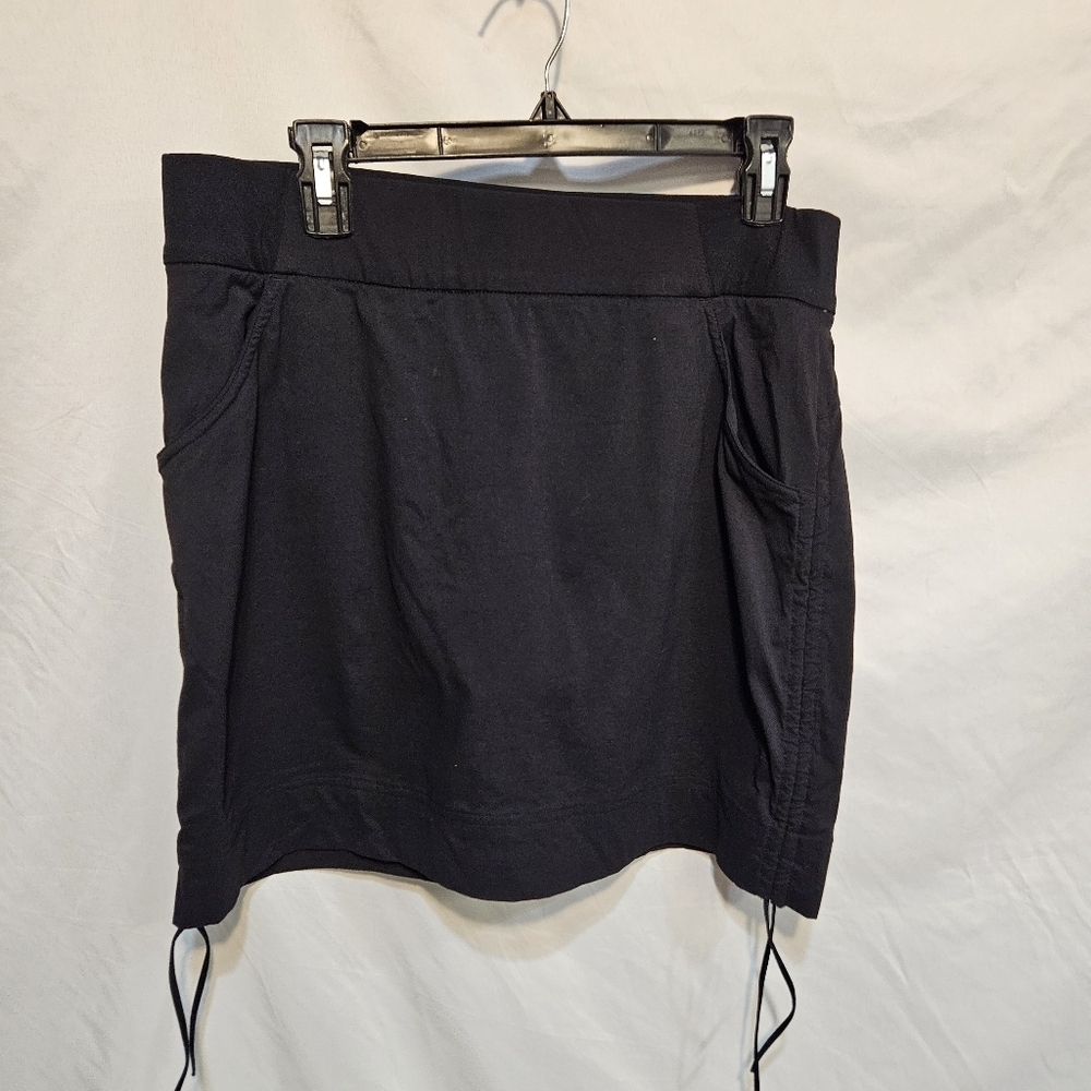 COLUMBIA OMNI-SHIELD Advanced Repellency Skort Skirt Black Size Large